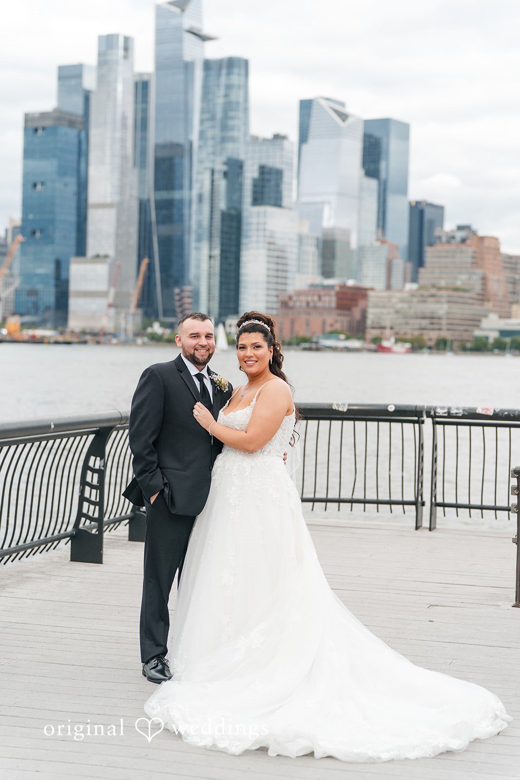 Kimberly + Jeff The couple looks stunning by the waterfront