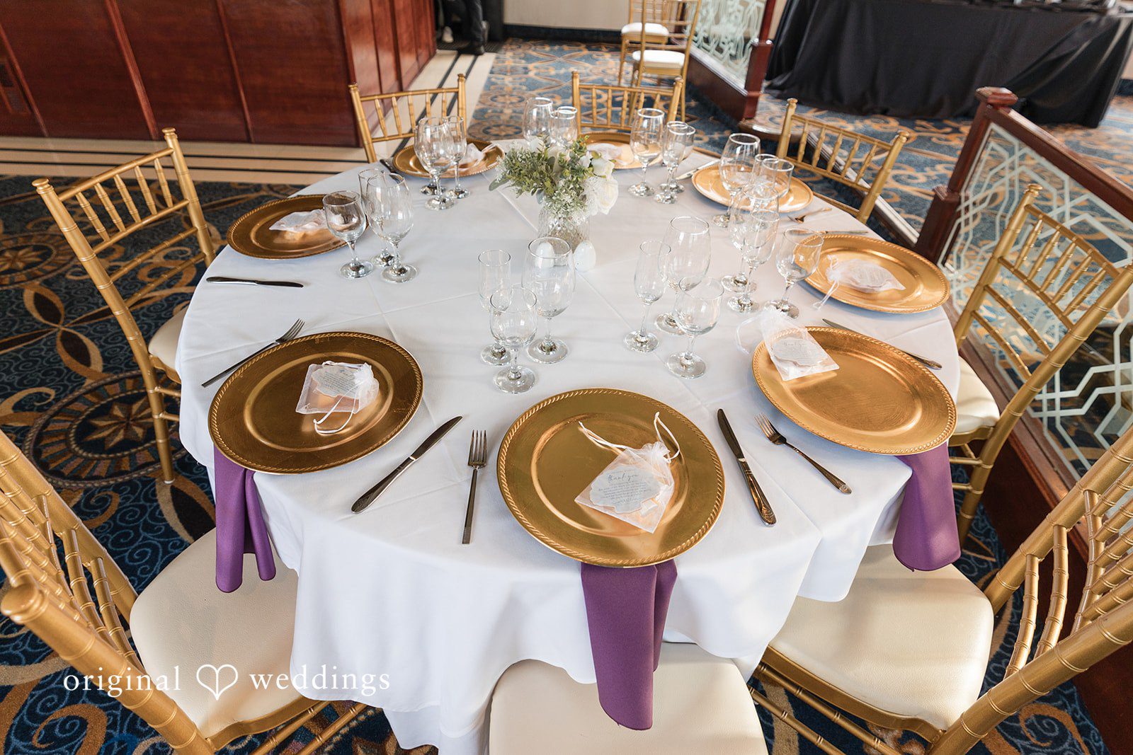 Kimberly + Jeff Table details