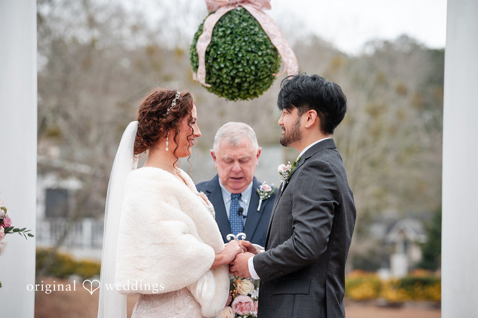 Emsley + Sean Beautiful emotional wedding moment at The Farley Estate