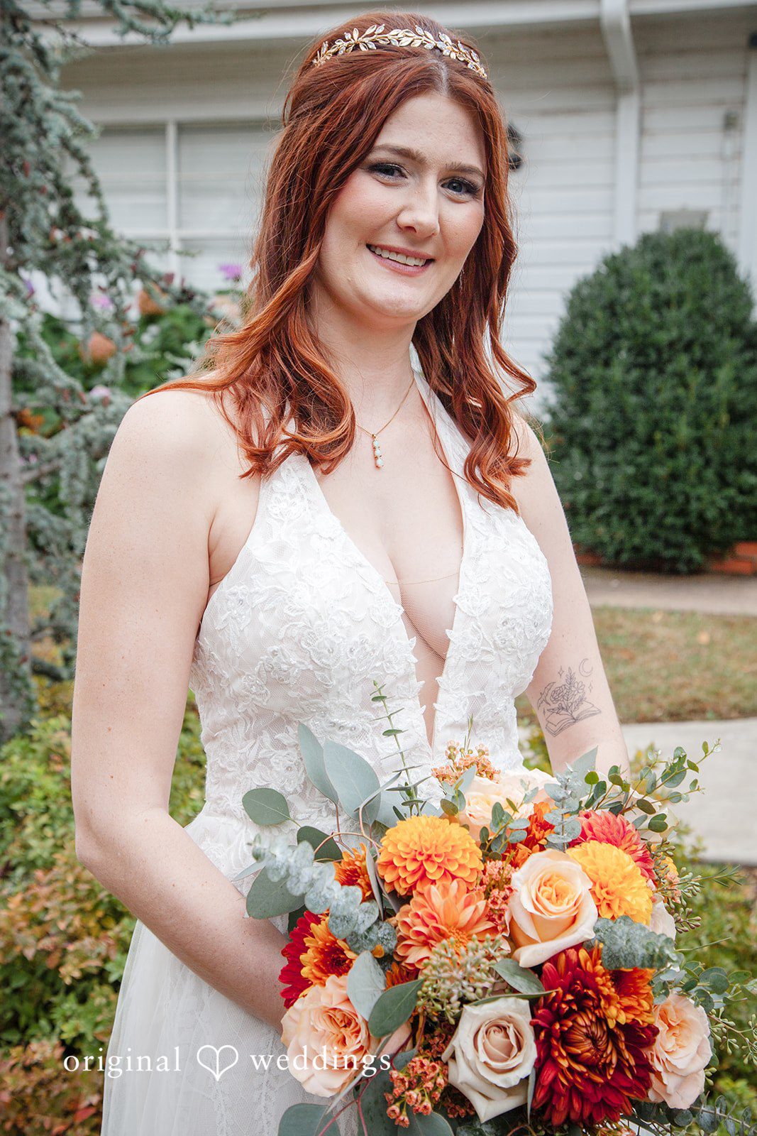 Evelyn + Blues Lovely picture of bride