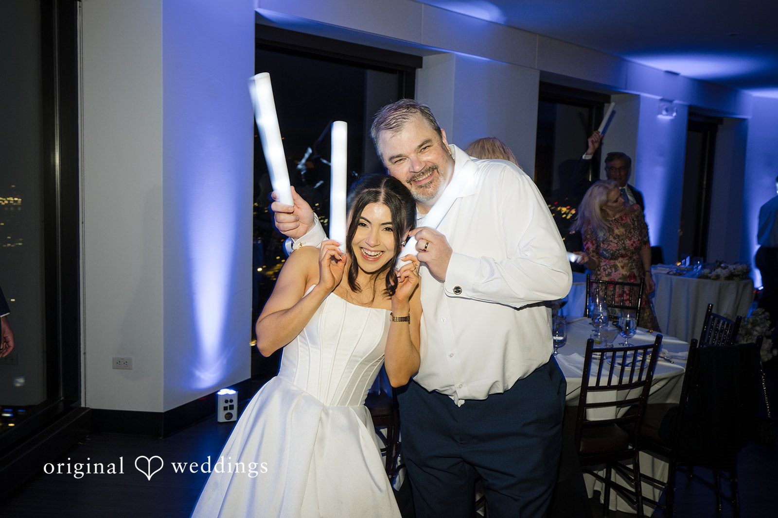 Nathan + Ainsley The bride and her father