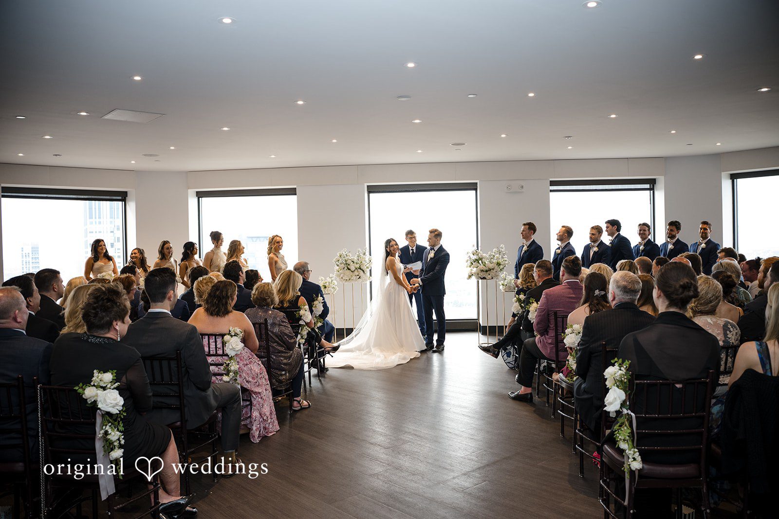 Nathan + Ainsley Moment from the wedding ceremony