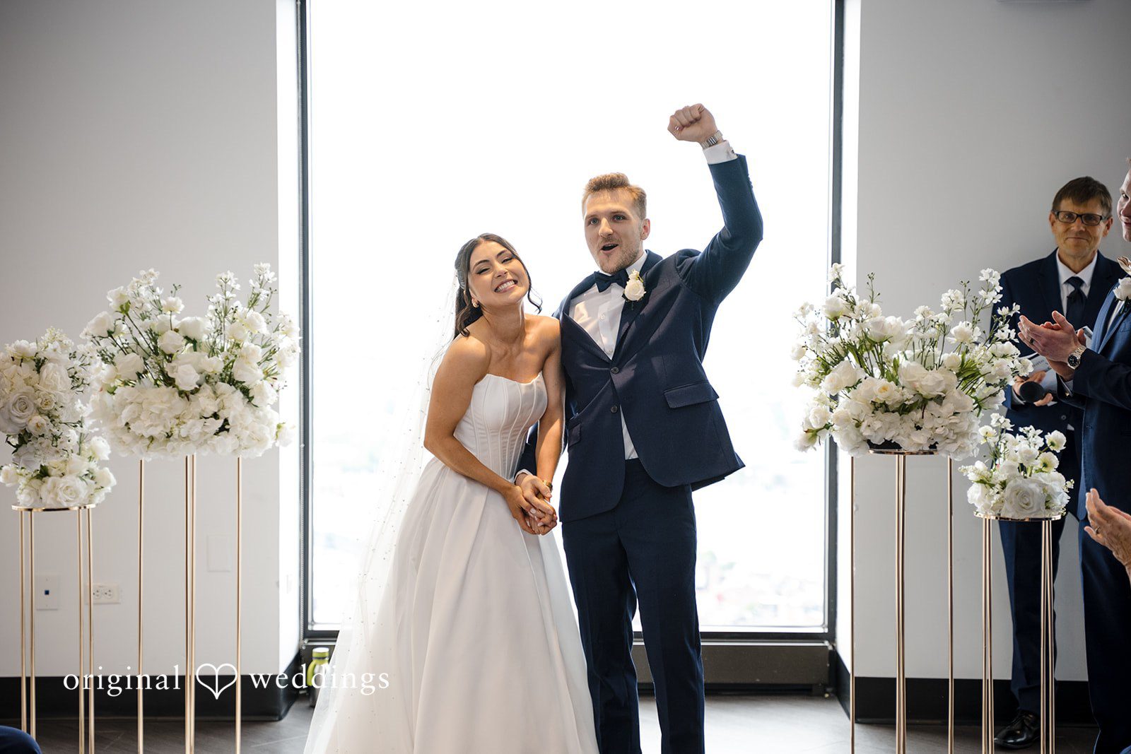 Nathan + Ainsley The couple shows great excitement