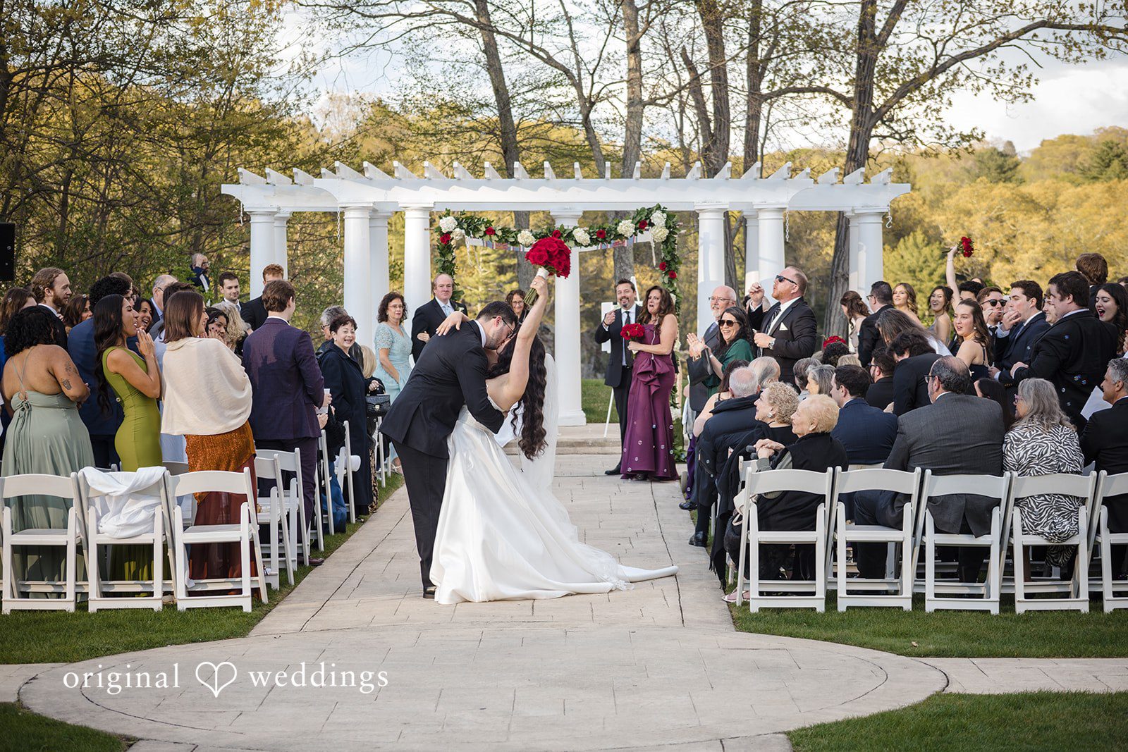 Intimate Couple Picture at The Waterview captured by Hartford CT Wedding Photographers from Original Weddings
