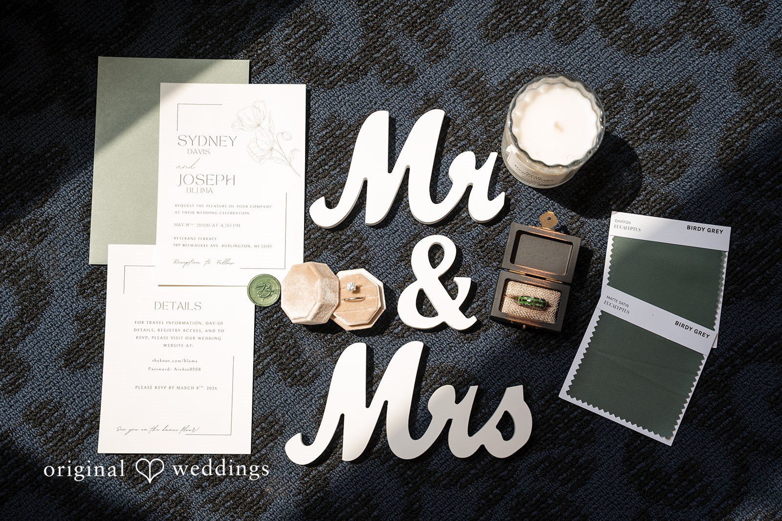 Milwaukee Wedding Photographers at Veterans Terrace | Sydney & Joseph -
