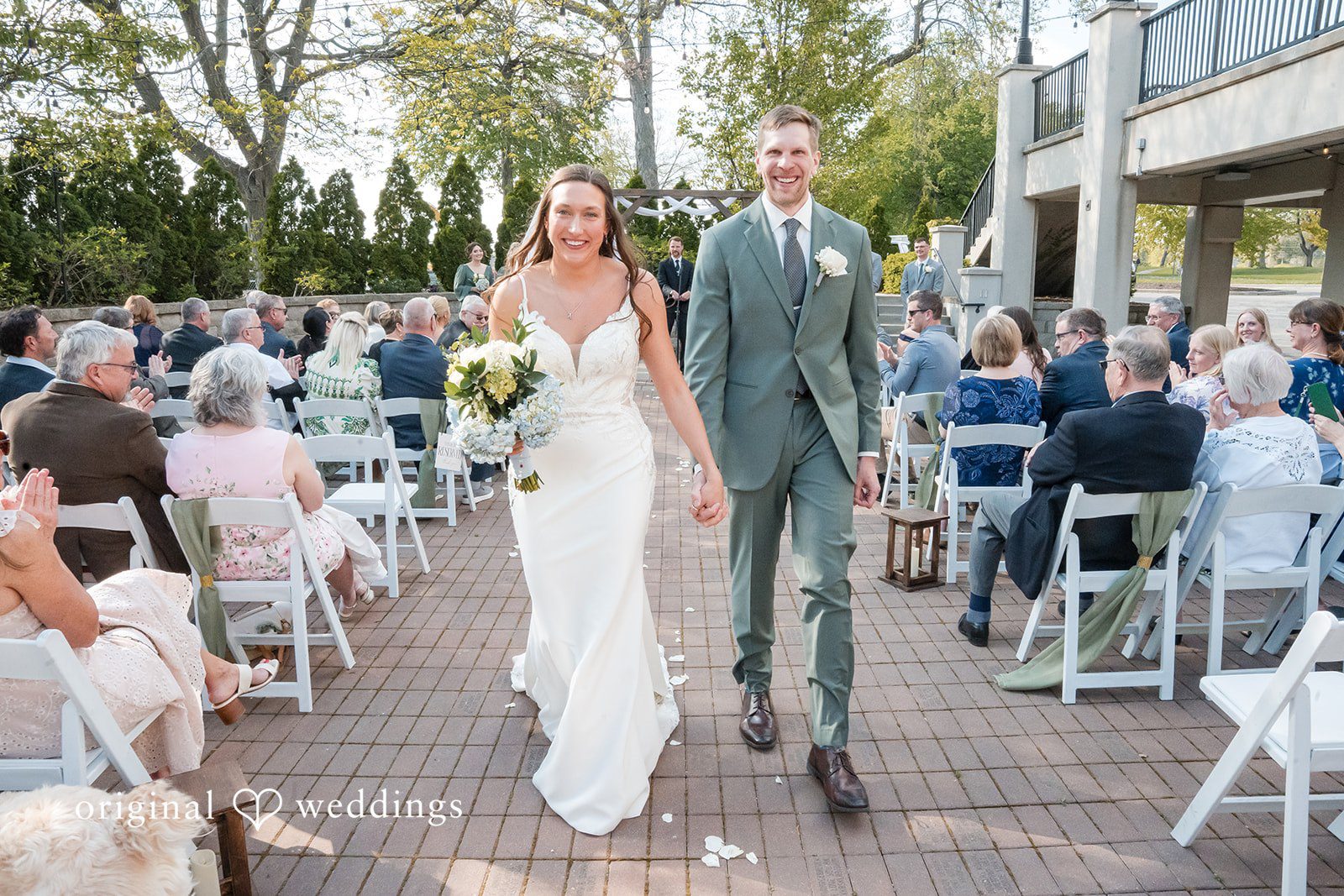 Milwaukee Wedding Photographers at Veterans Terrace | Sydney & Joseph -