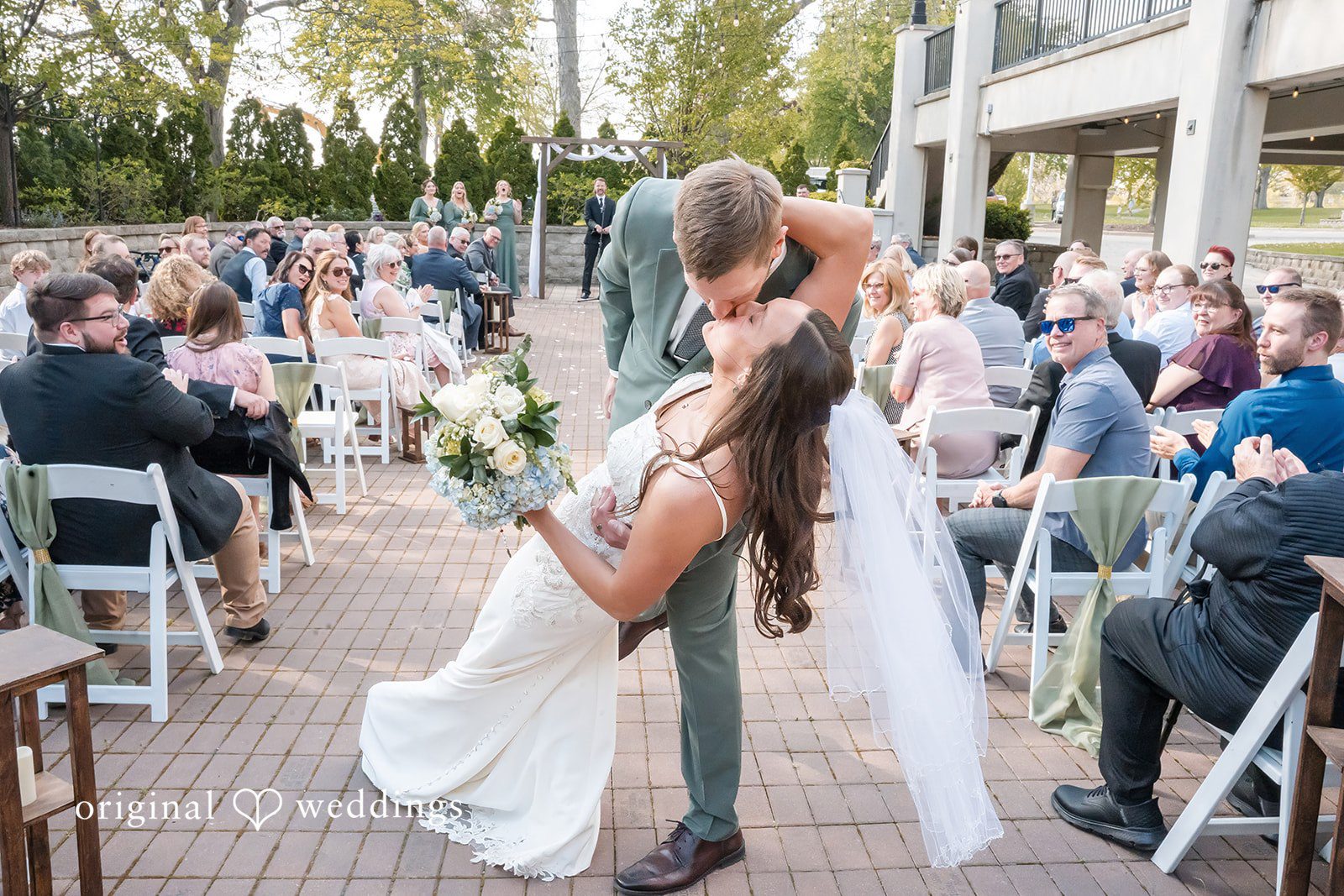 Milwaukee Wedding Photographers at Veterans Terrace | Sydney & Joseph -