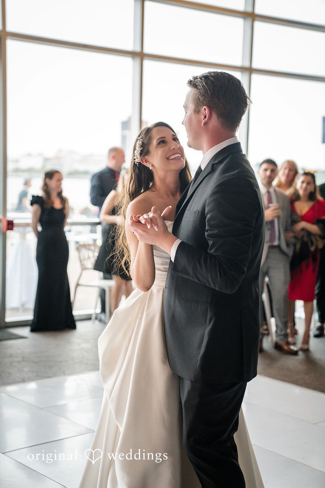 Ann + Justin The couple takes their first dance