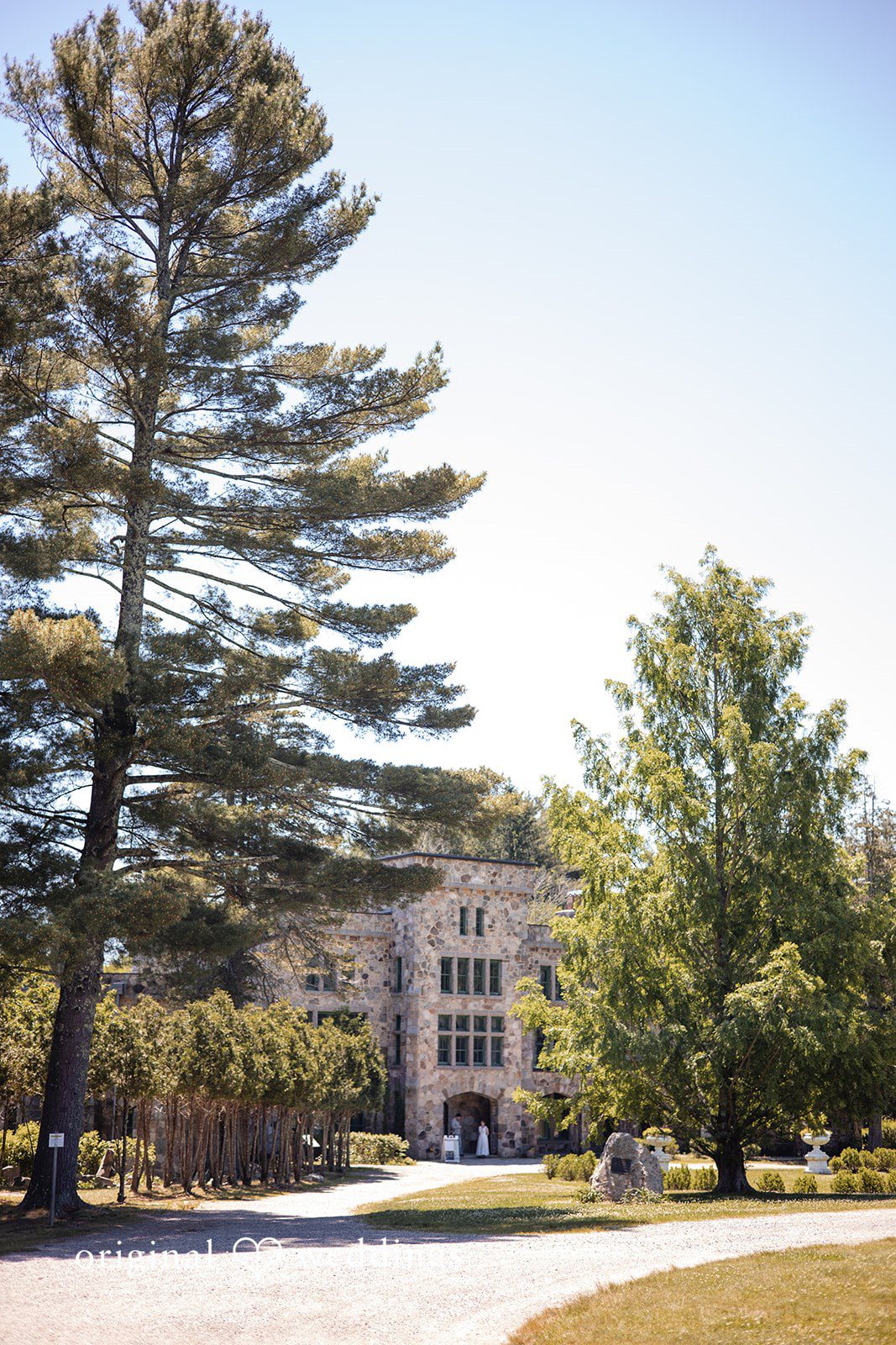 Romantic engagement venue photography at Borderland State Park