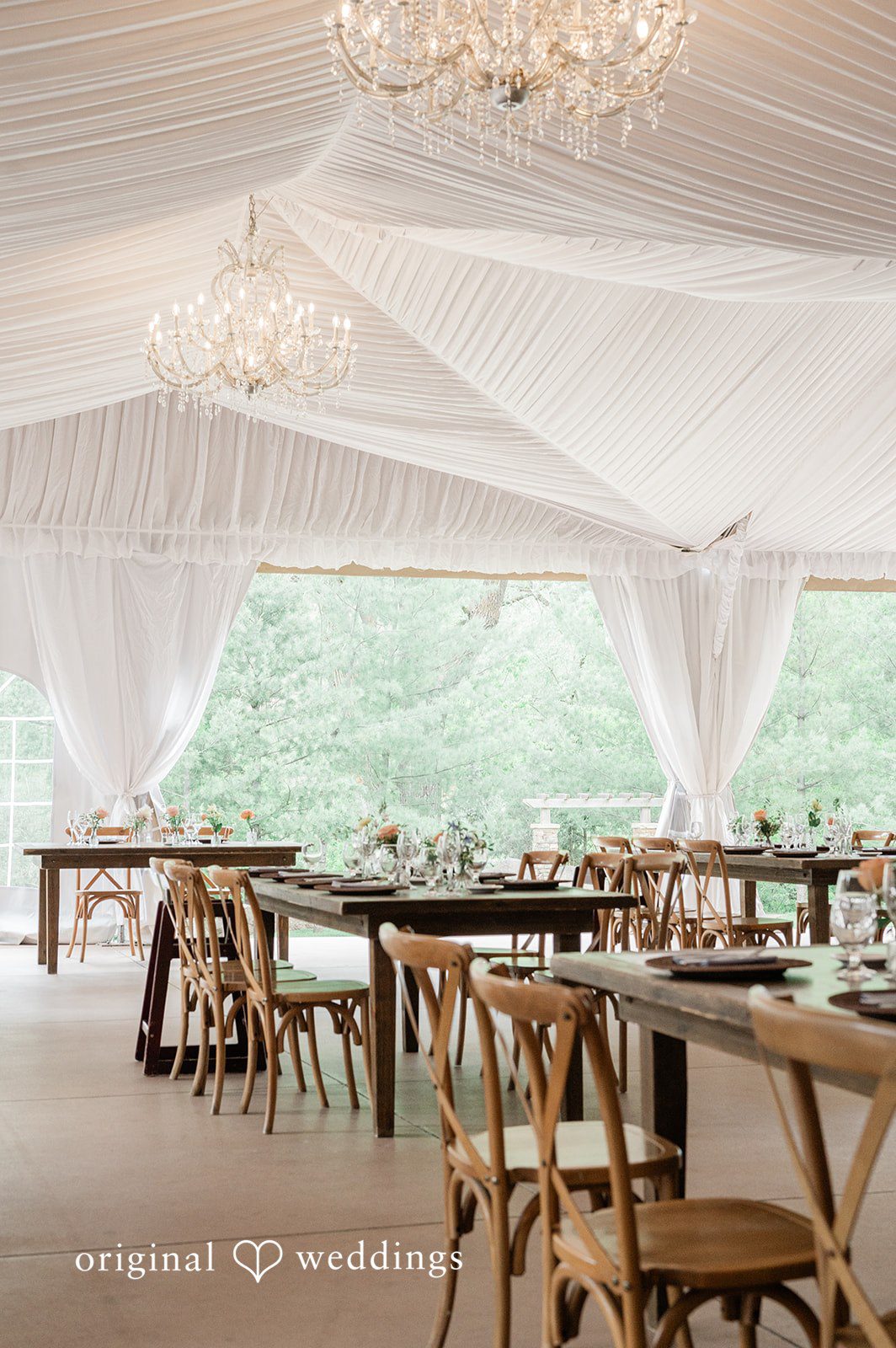Bonnie + Tommie The reception space at Boulder Creek