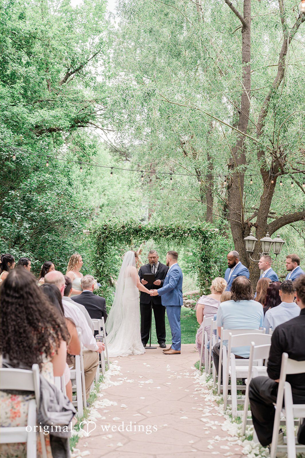 Bonnie + Tommie The Boulder Creek wedding ceremony