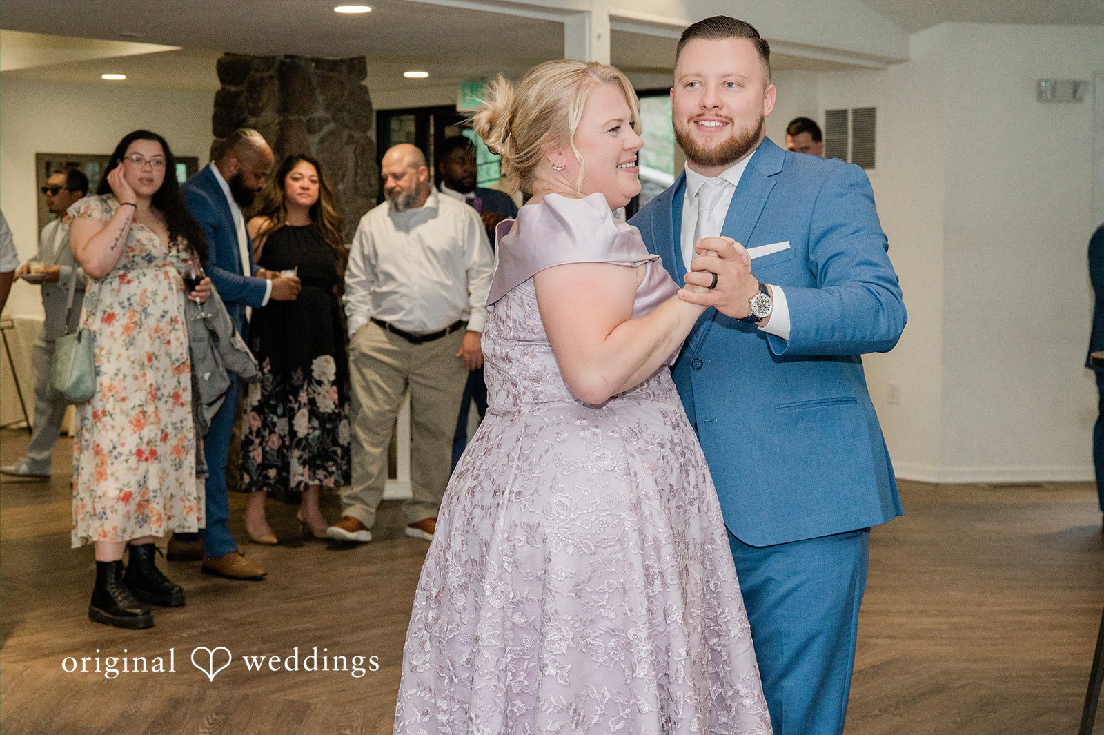 Bonnie + Tommie The groom dances with his mother