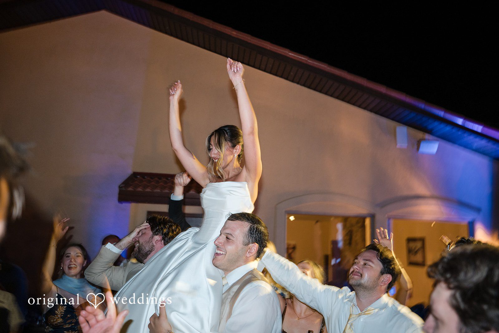 Brett + Ava Bride having fun moments with groom and friends