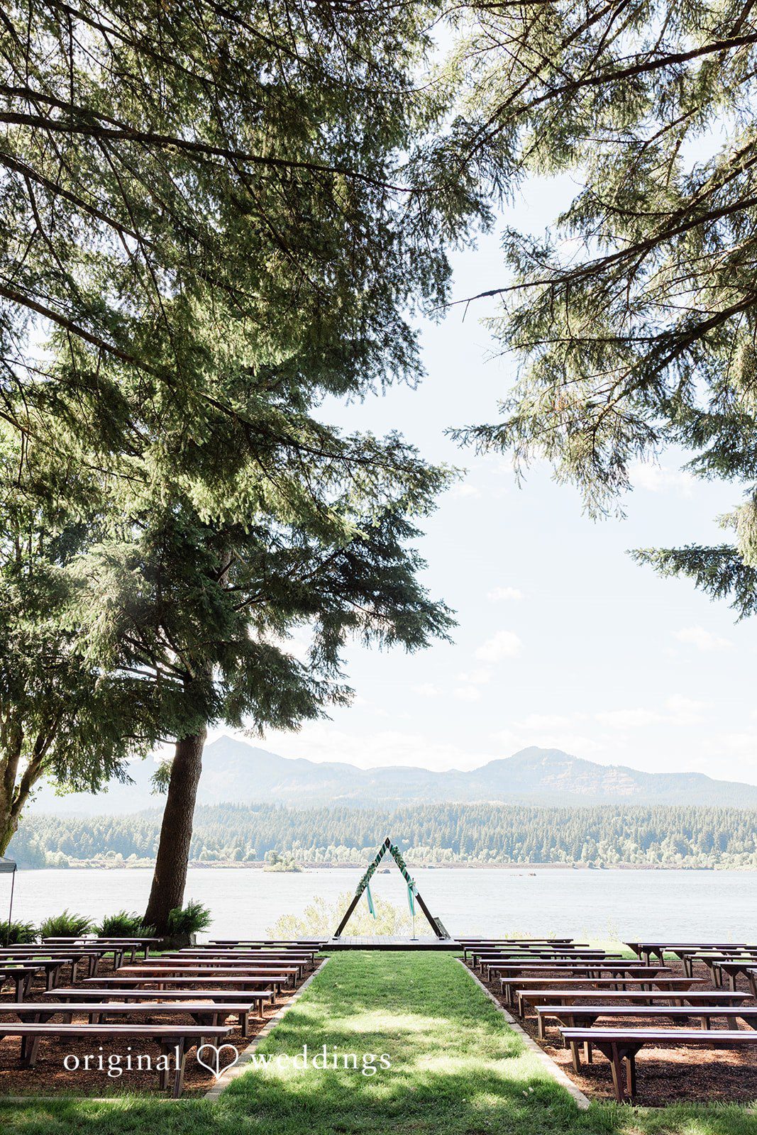 David + Rowanna Cascade Locks Marine Park Wedding | David & Rowanna -