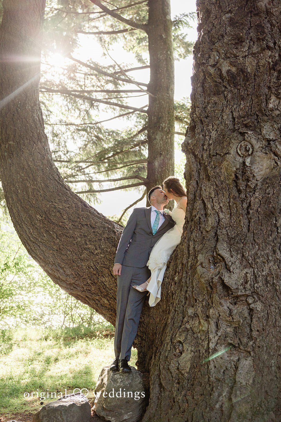 David + Rowanna Cascade Locks Marine Park Wedding | David & Rowanna -