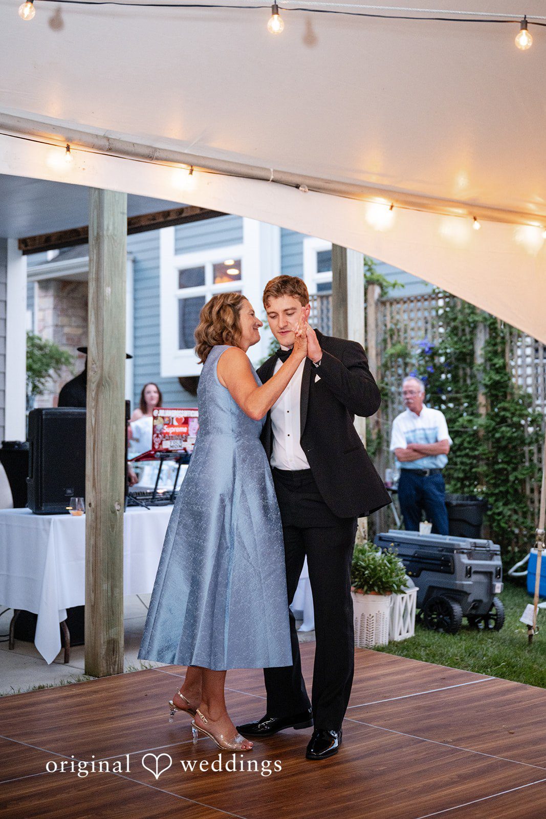 Brandi + Ryan Groom dancing at Christ the Lord Lutheran Church