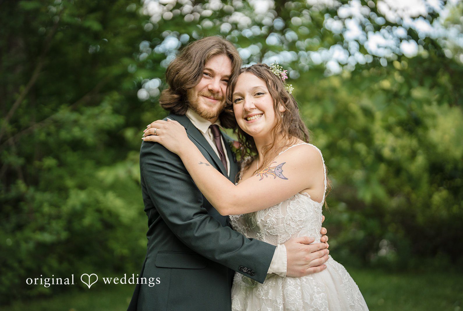 Stunning Portrait of couple at Crystal Peak by Hartford CT Wedding Photographers from Original Weddings.
