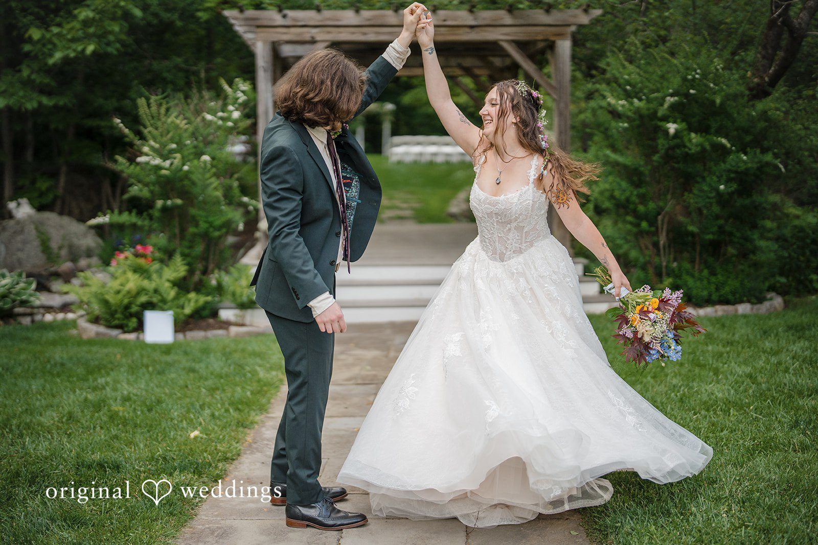 Meghan + Rowan Stunning portrait of couple at Crystal Peak.