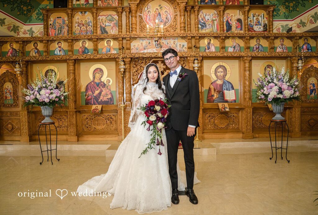 Janelle + Yaser Lovely picture of couple at Green Hills Country Club captured by San Francisco wedding photographers from Original Weddings