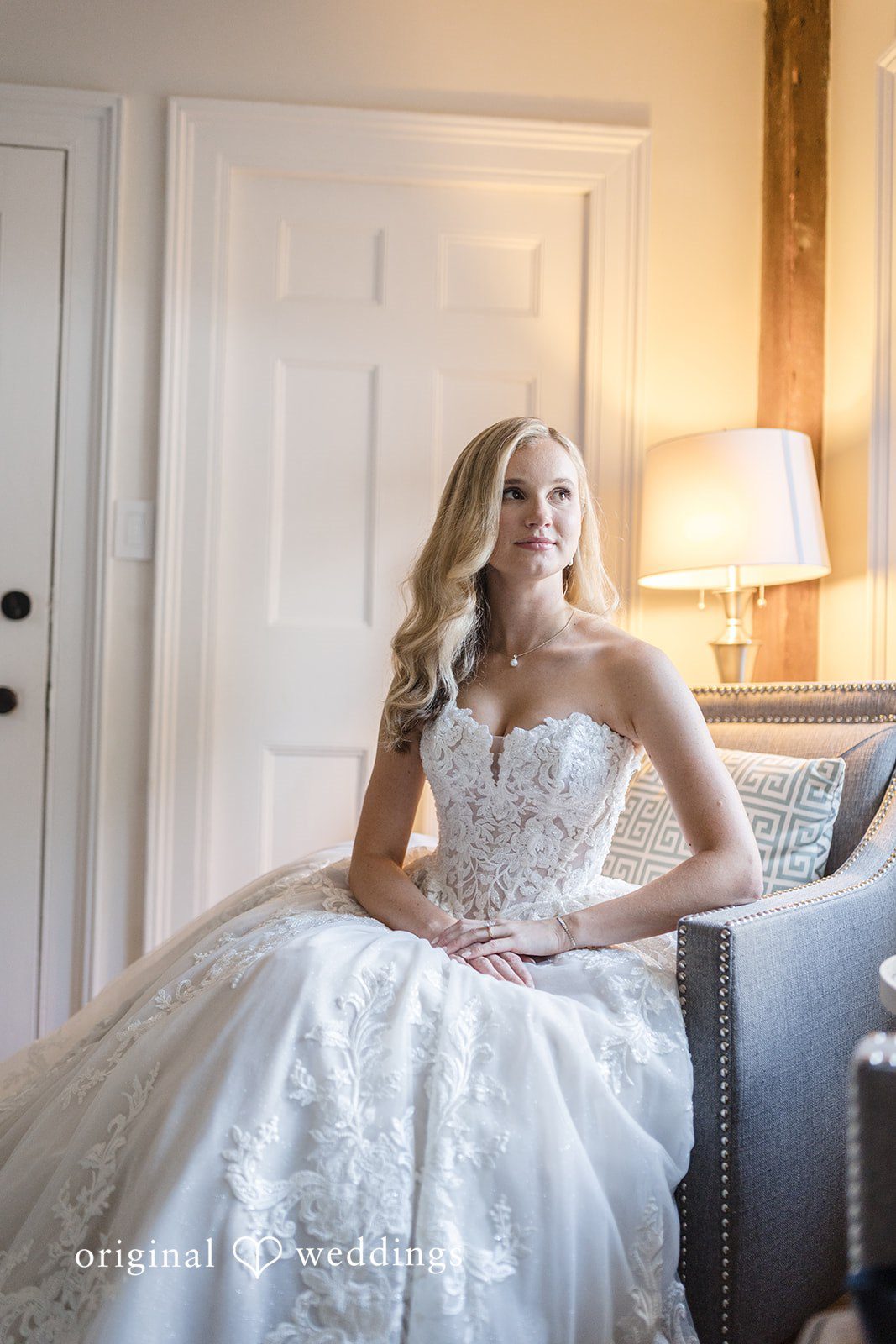 Emily + Jacob Our Boston wedding photographers captured a stunning portrait of the bride