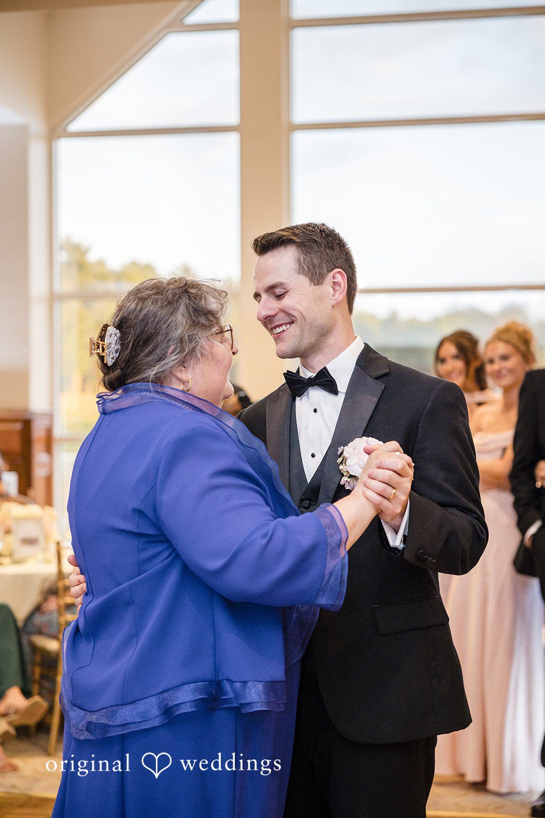 Emily + Jacob The groom and his mother dances
