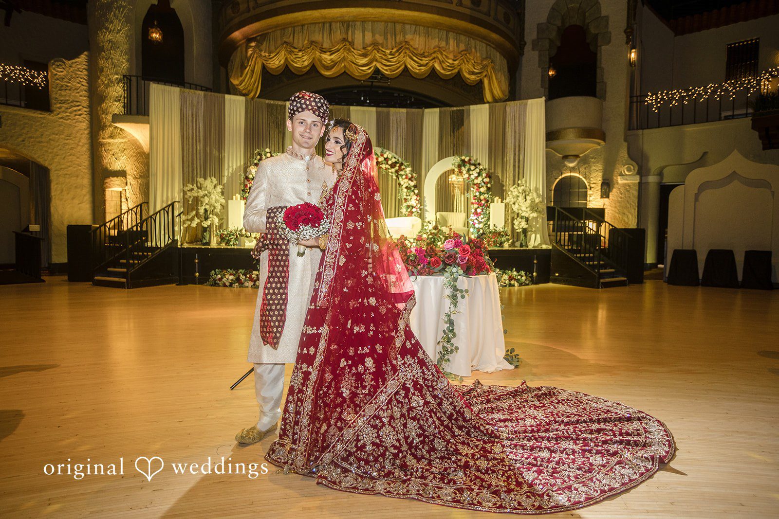 Amna + Ryan Indiana Roof Ballroom Wedding | Amna & Ryan -