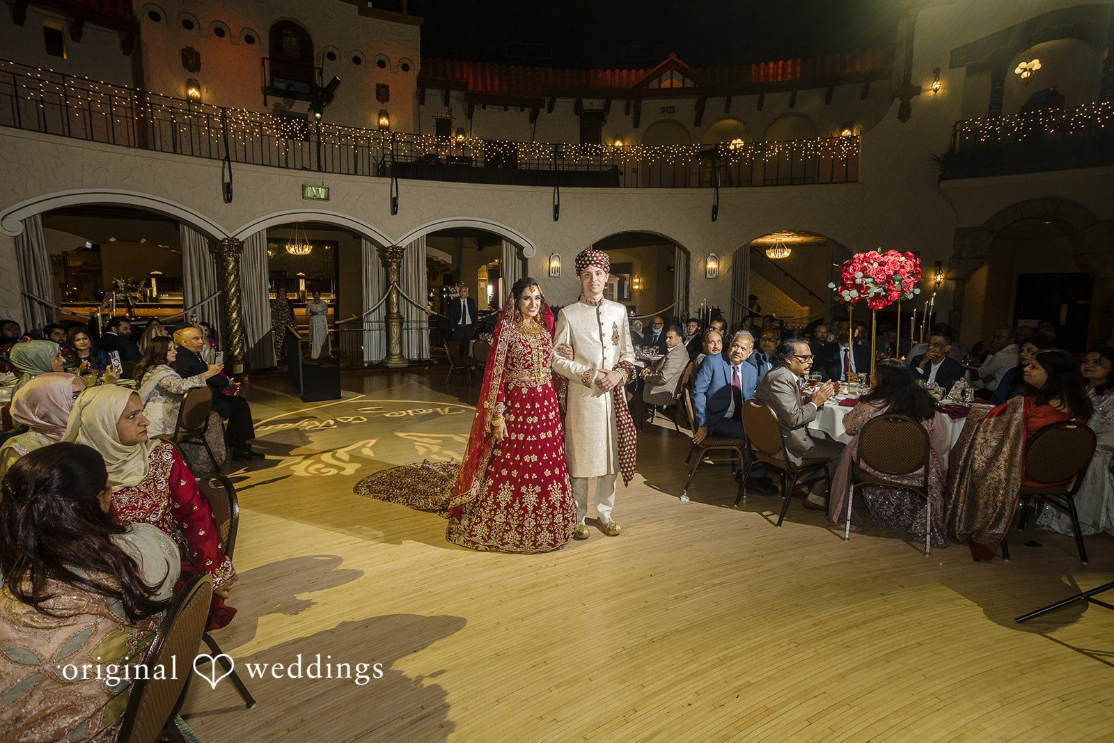 Amna + Ryan Indiana Roof Ballroom Wedding | Amna & Ryan -
