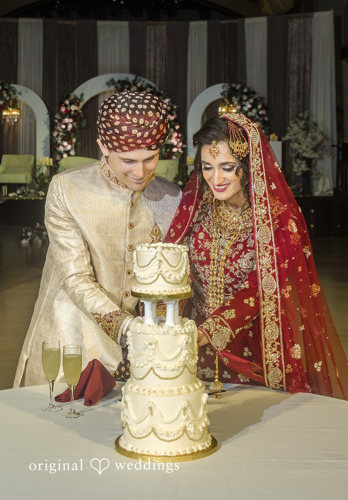 Amna + Ryan Indiana Roof Ballroom Wedding | Amna & Ryan -