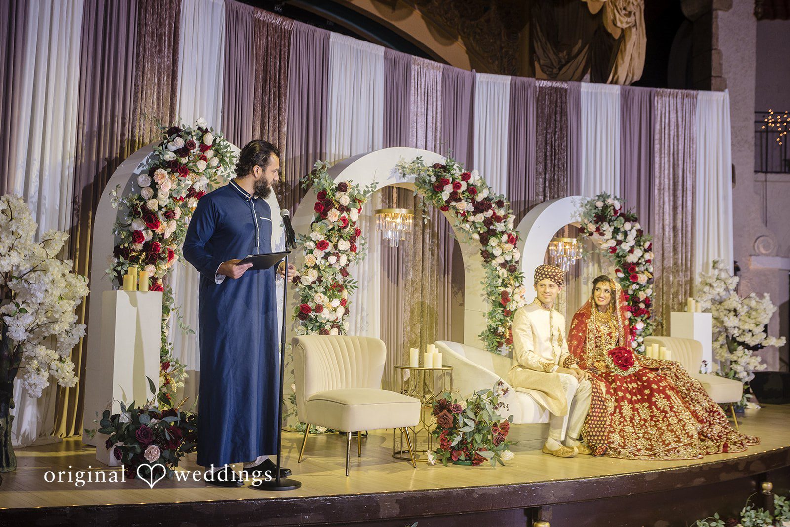 Amna + Ryan Indiana Roof Ballroom Wedding | Amna & Ryan -