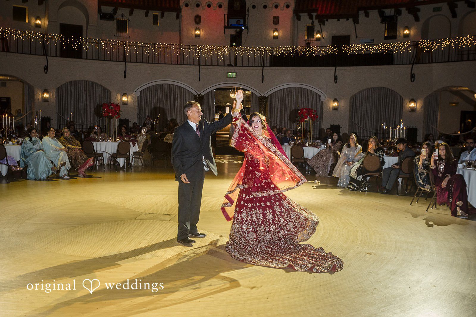 Amna + Ryan Indiana Roof Ballroom Wedding | Amna & Ryan -