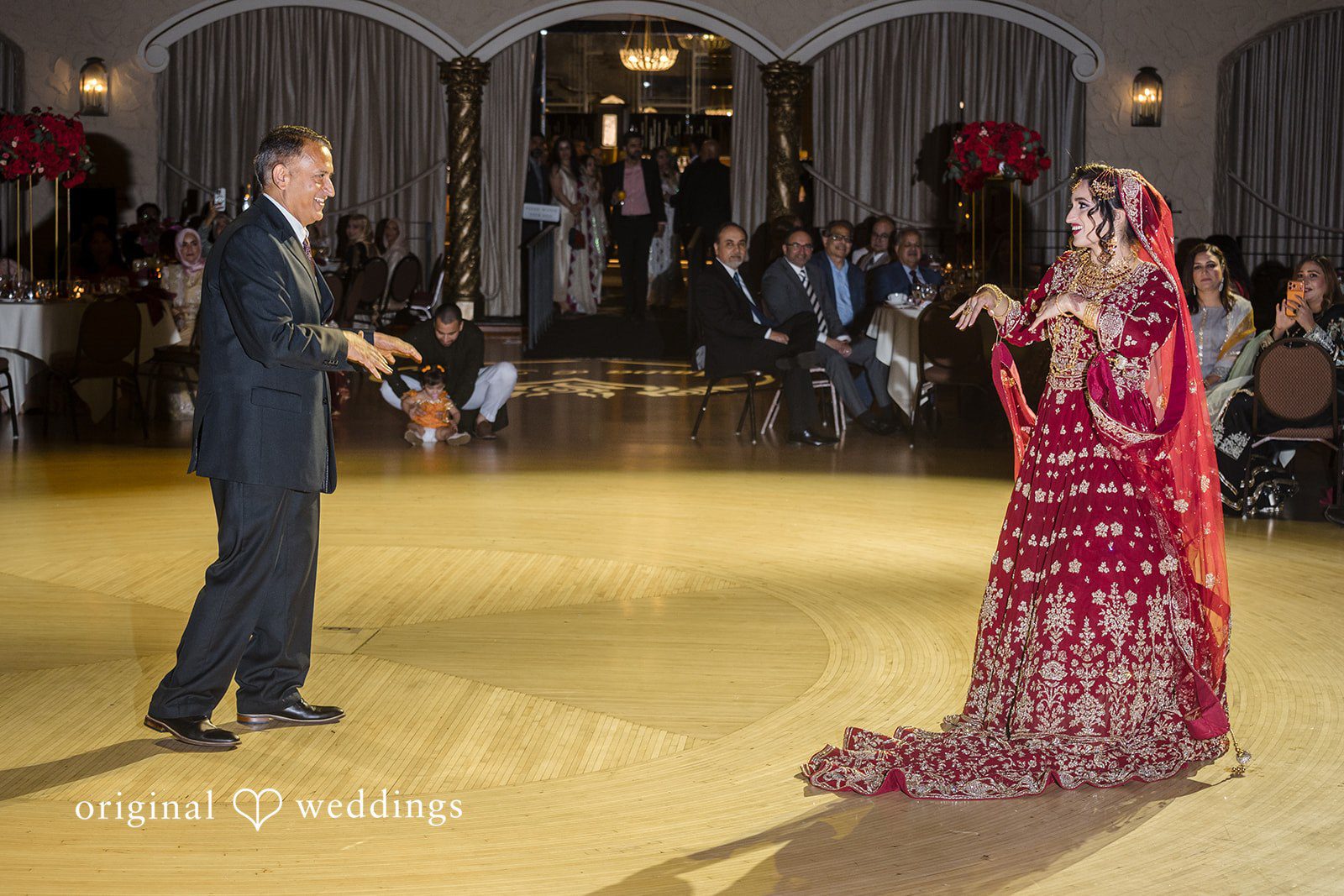 Amna + Ryan Indiana Roof Ballroom Wedding | Amna & Ryan -