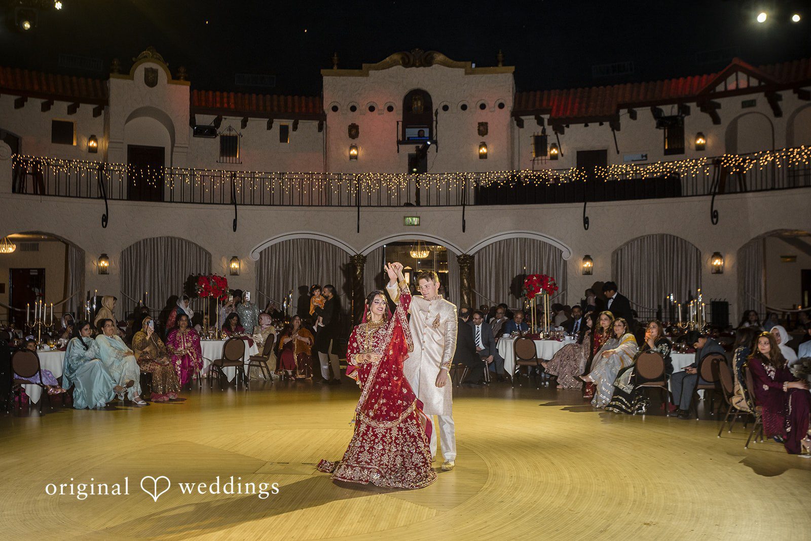 Amna + Ryan Indiana Roof Ballroom Wedding | Amna & Ryan -