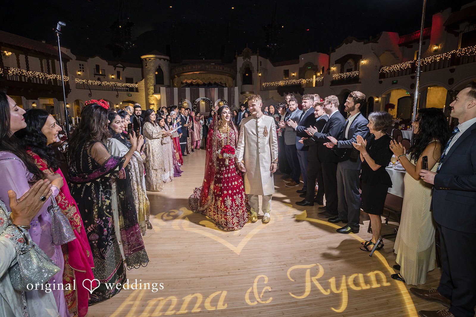 Amna + Ryan Indiana Roof Ballroom Wedding | Amna & Ryan -
