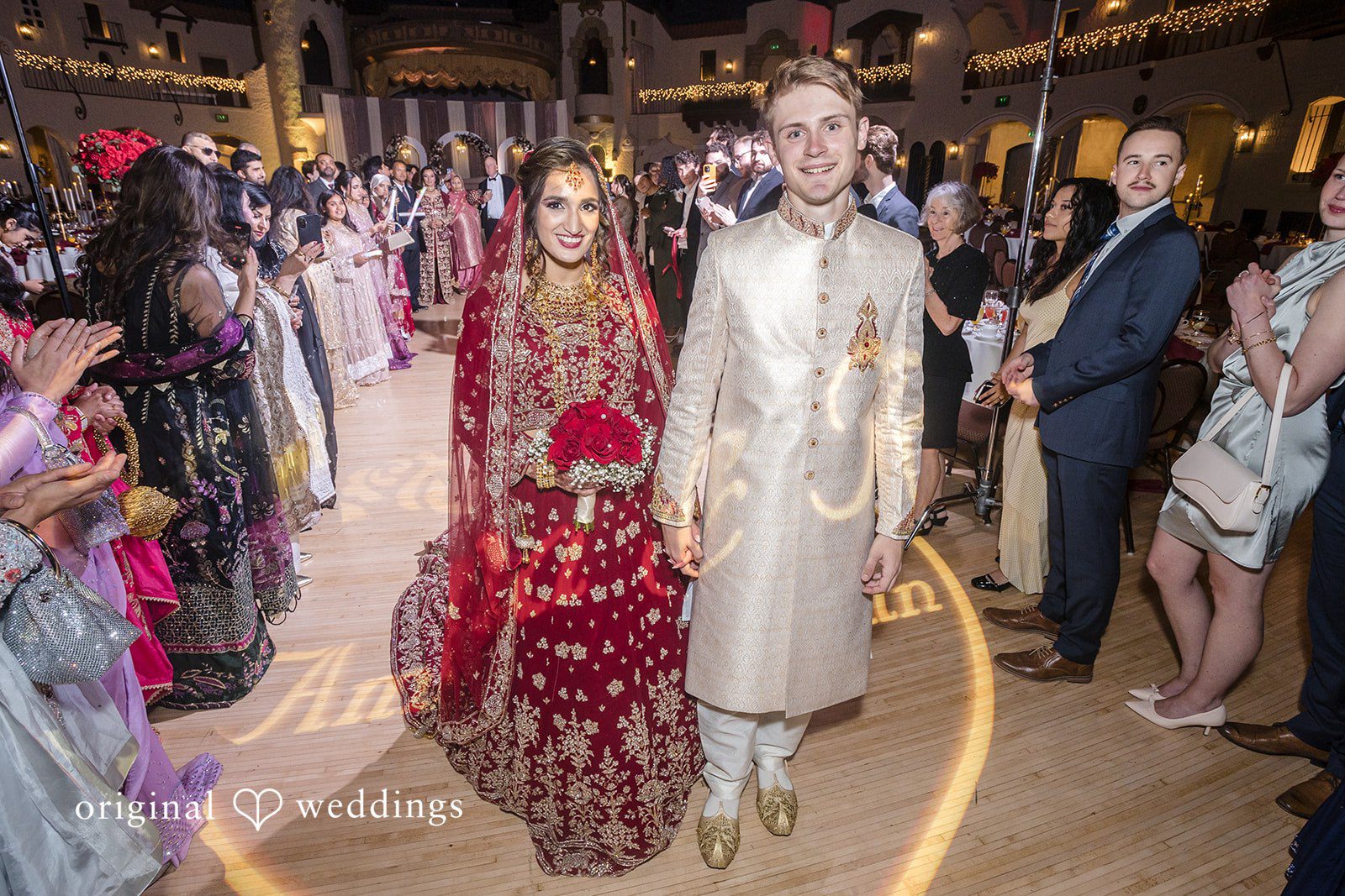 Amna + Ryan Indiana Roof Ballroom Wedding | Amna & Ryan -