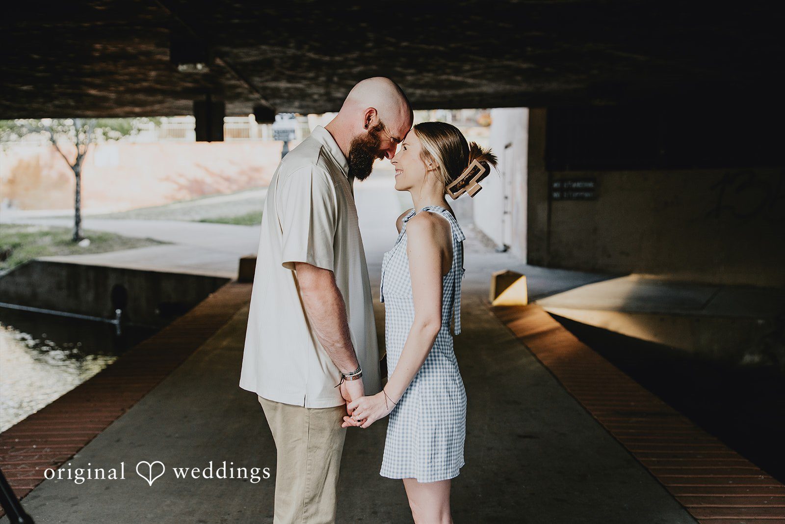 Courtney + Seth Night portrait