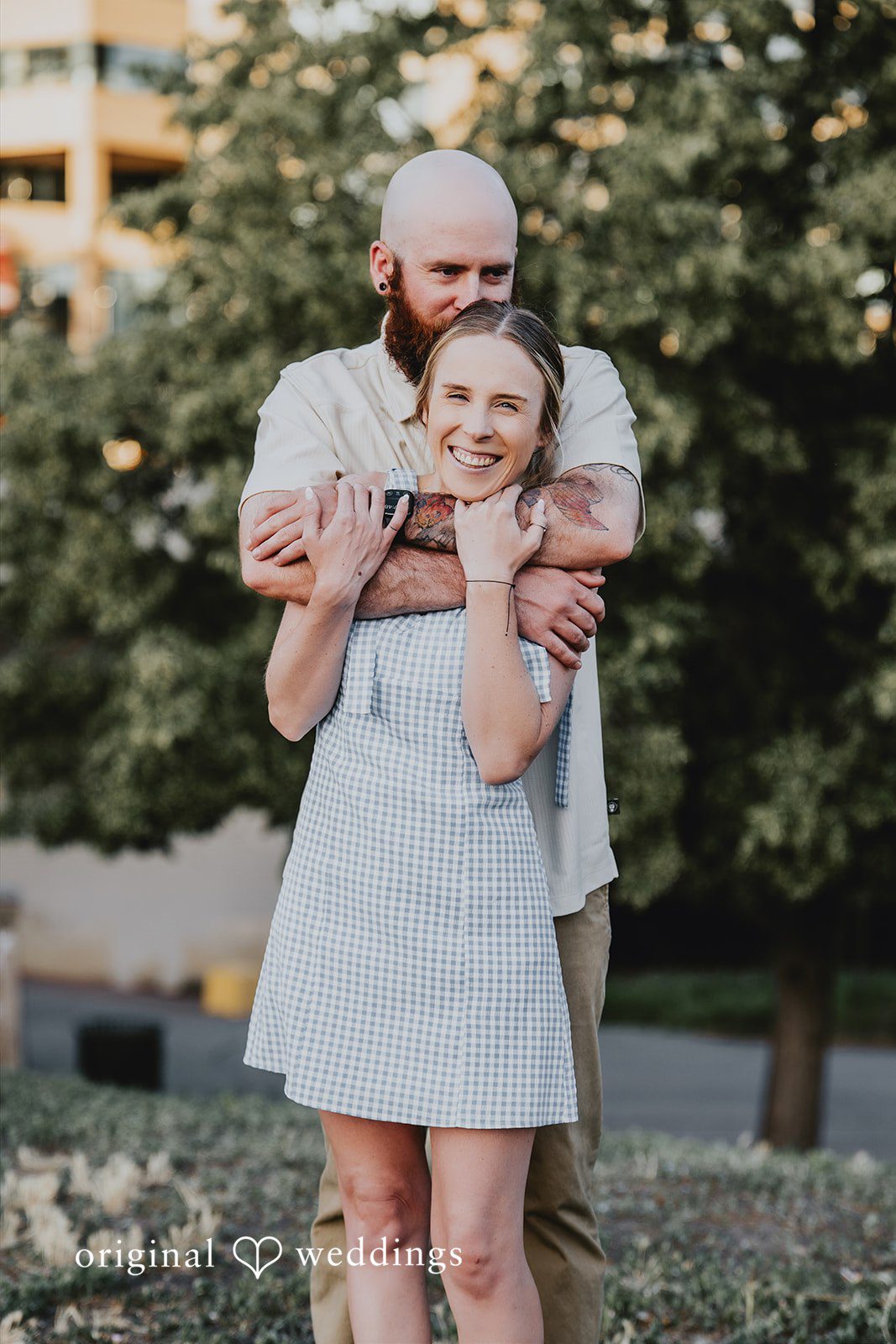 Courtney + Seth Romantic portrait
