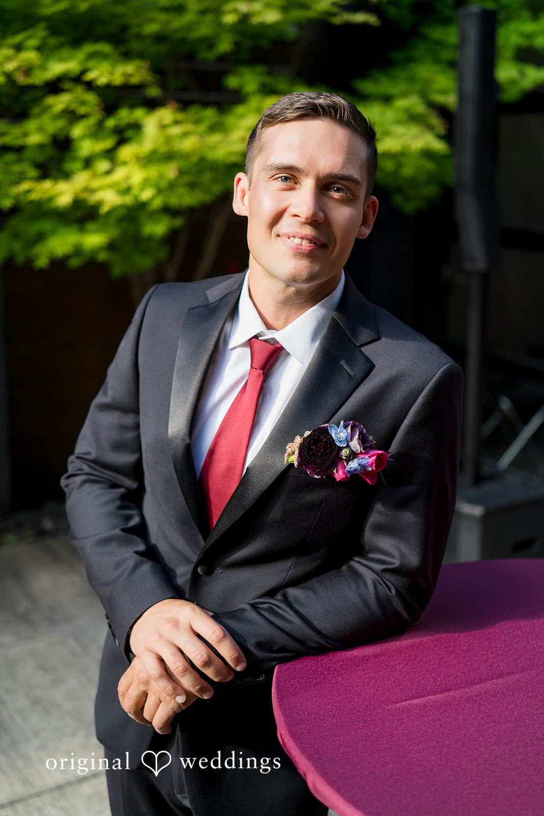 Stunning picture of  groom