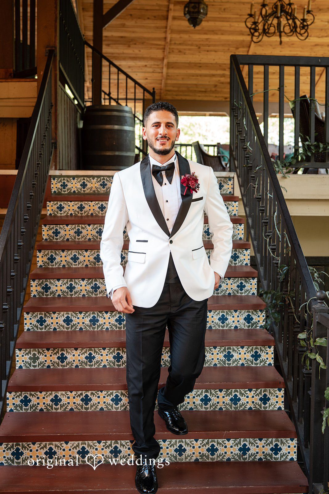 Vanessa + Abdelrahman Our Houston wedding photographers captured a stunning portrait of the groom