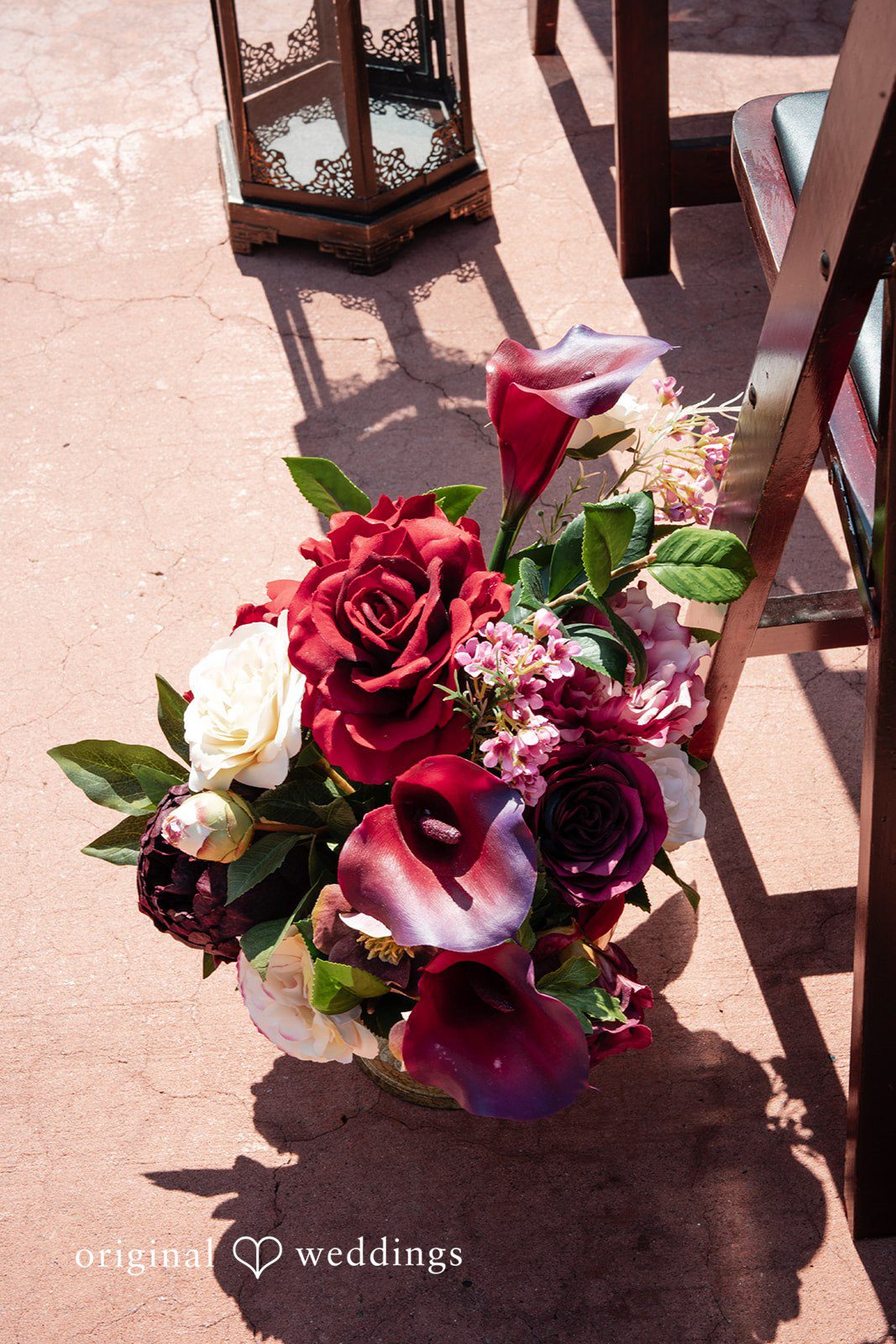 Vanessa + Abdelrahman Huge bouquet