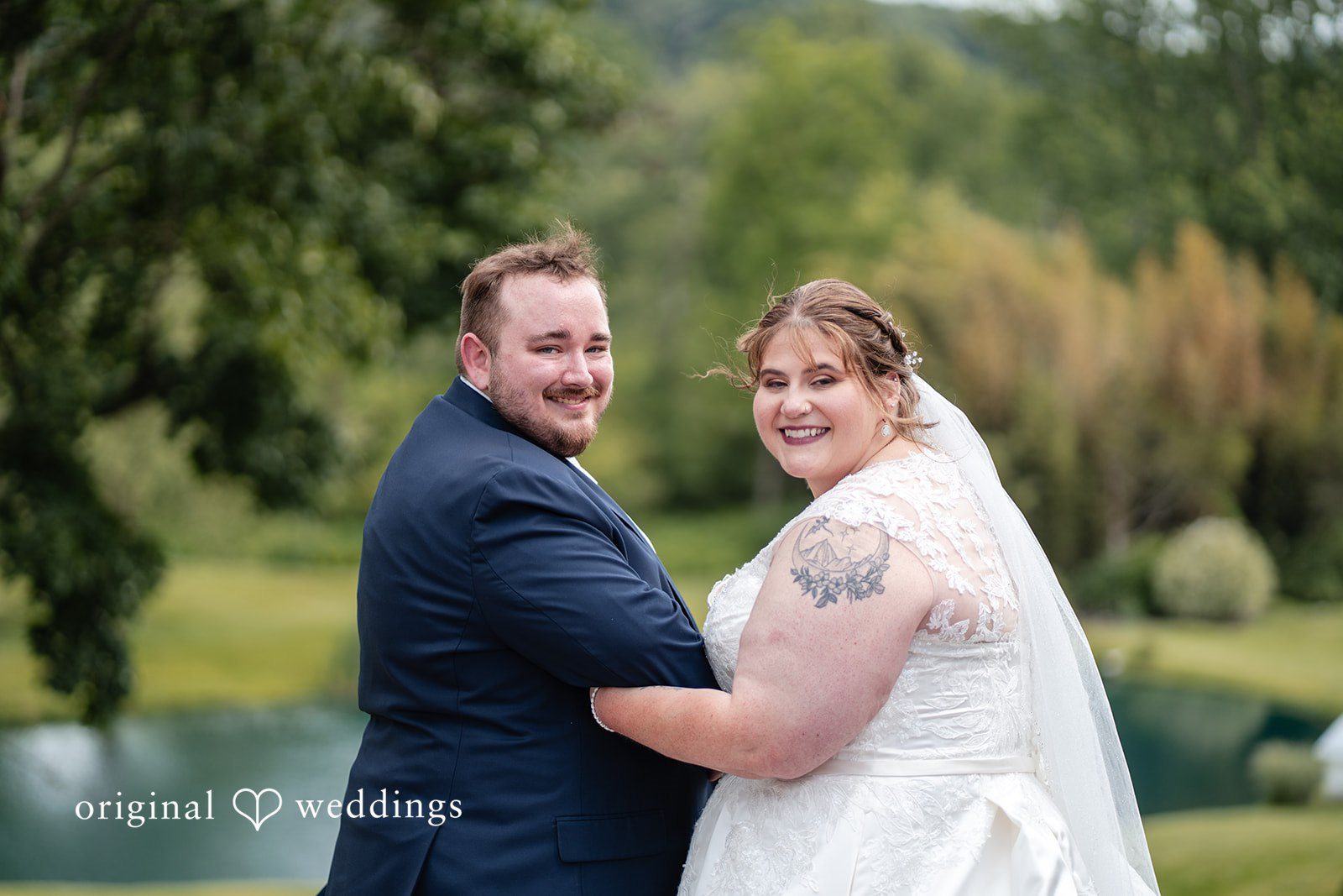 David + Courtney A beautiful portrait of the couple
