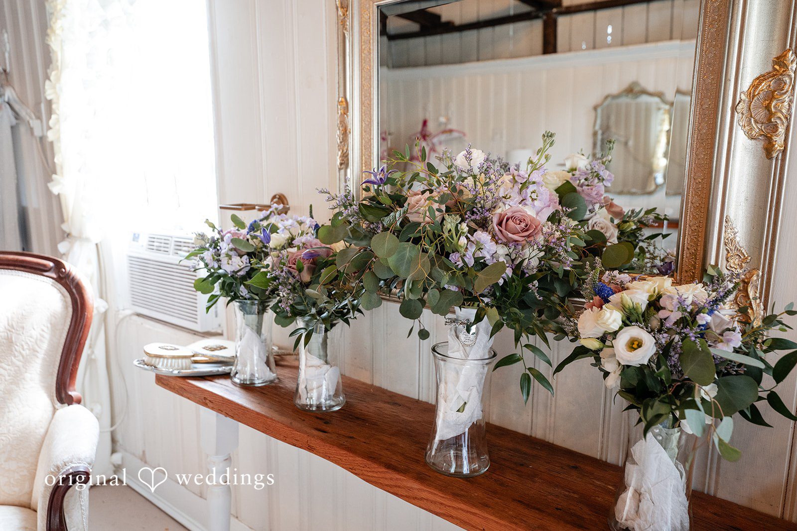 David + Courtney The florals