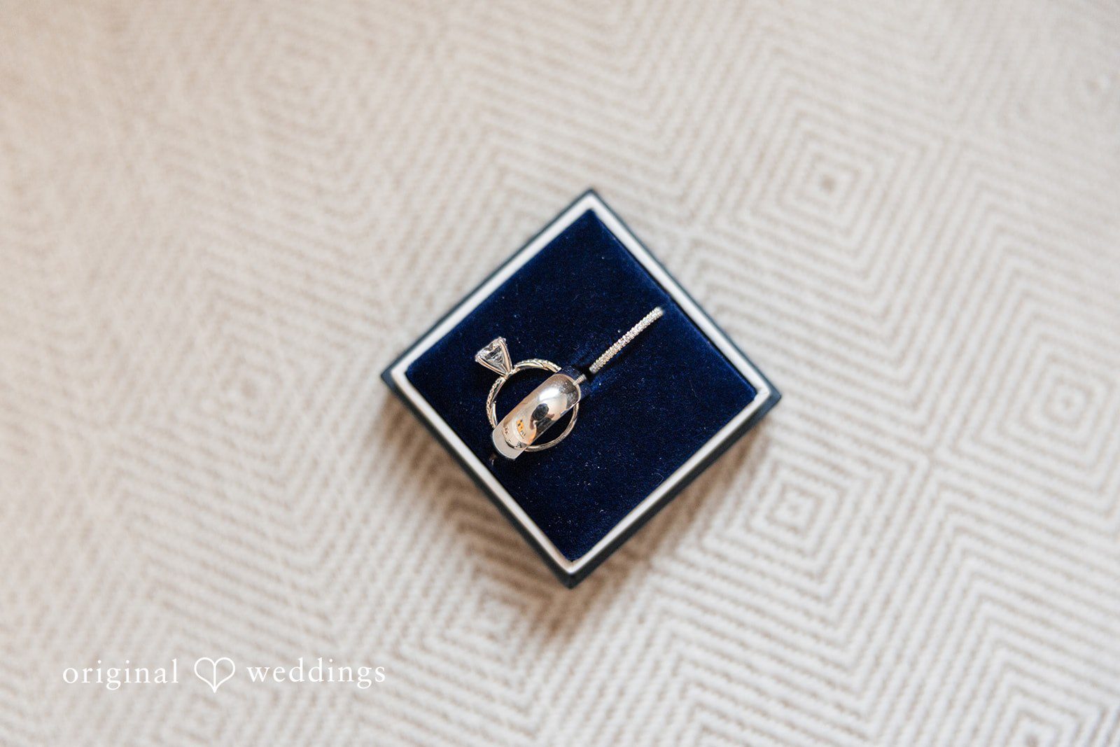 Kerri + David Beautiful ring detail capturing meaningful wedding memories