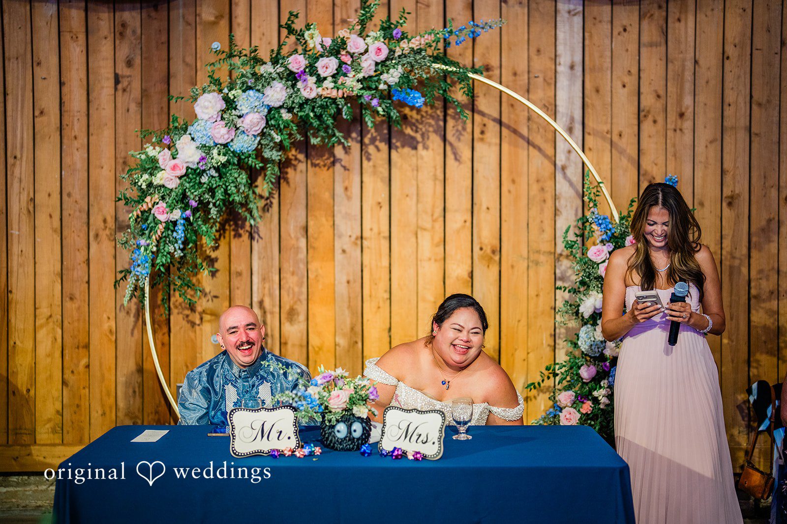 Tiffany Hazel + Ryan Moment in the wedding reception