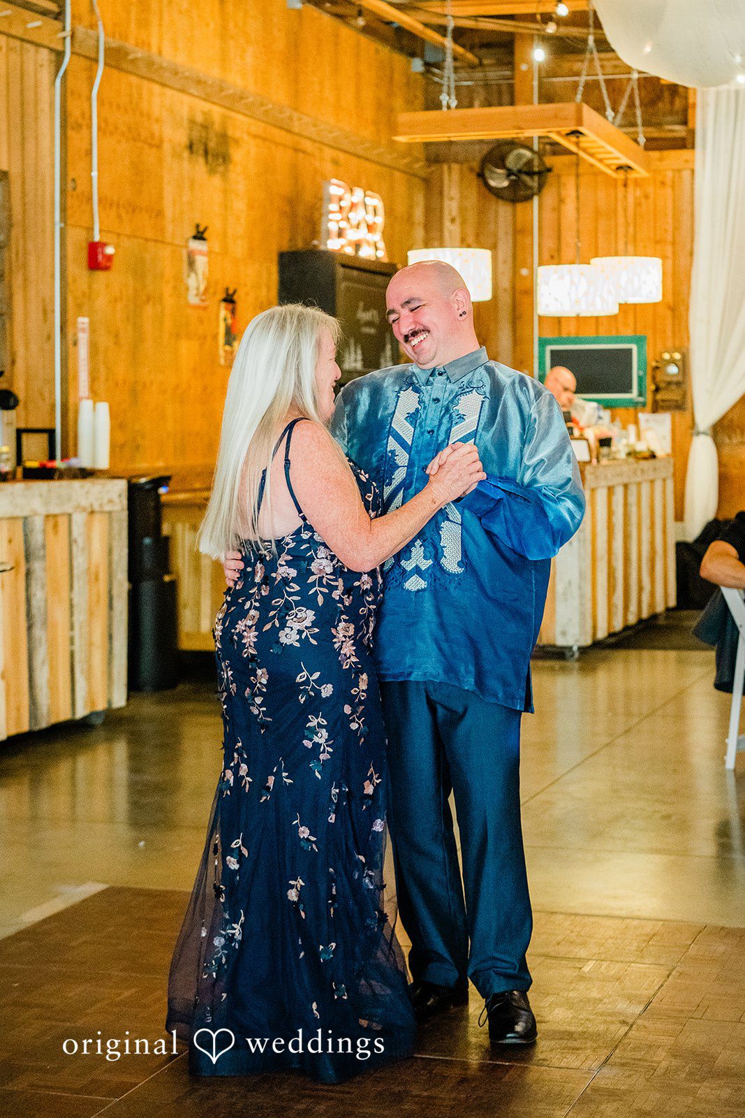 Tiffany Hazel + Ryan The groom dances with his mother
