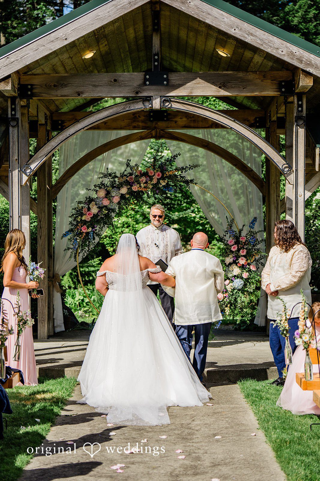 Tiffany Hazel + Ryan Wedding ceremony