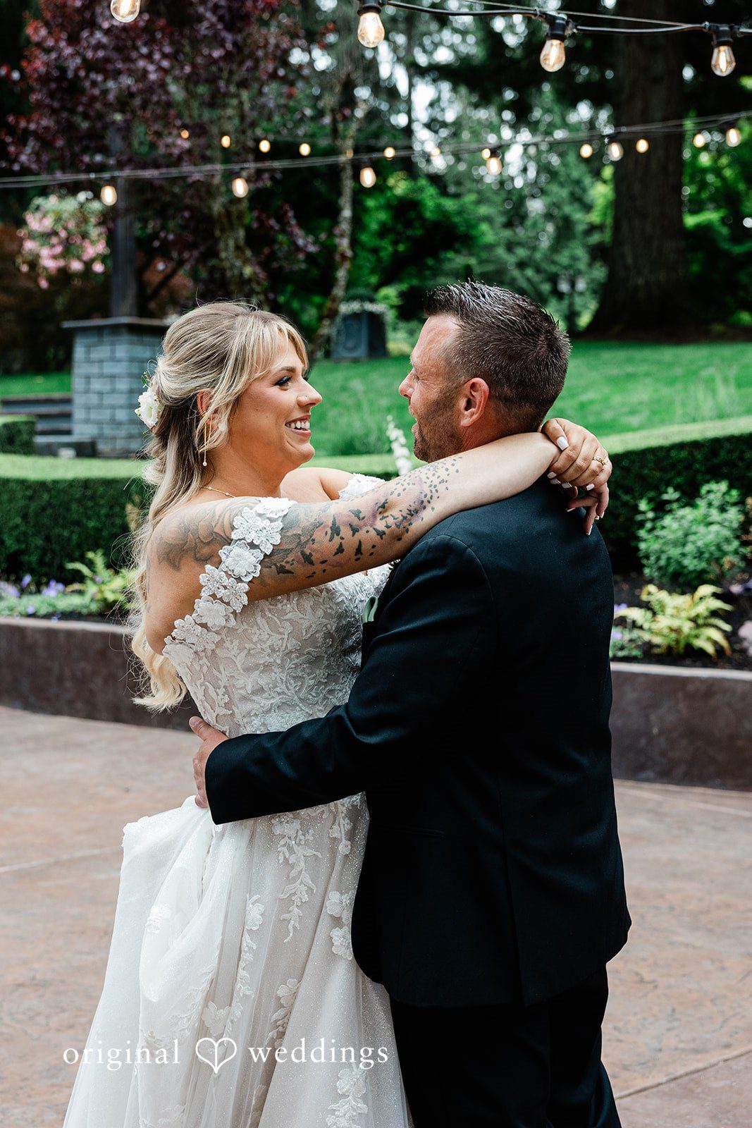 AlyssaMay + Benjamin Bride and groom sharing the lovely moments with each other