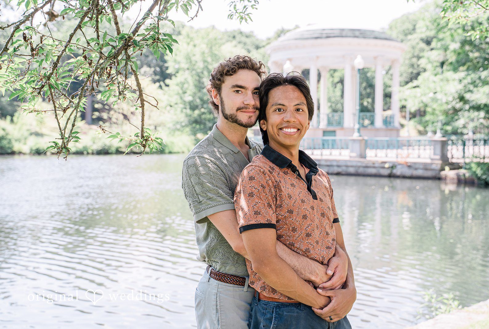 Roger Williams Park Engagement | Alexander & Eiann -
