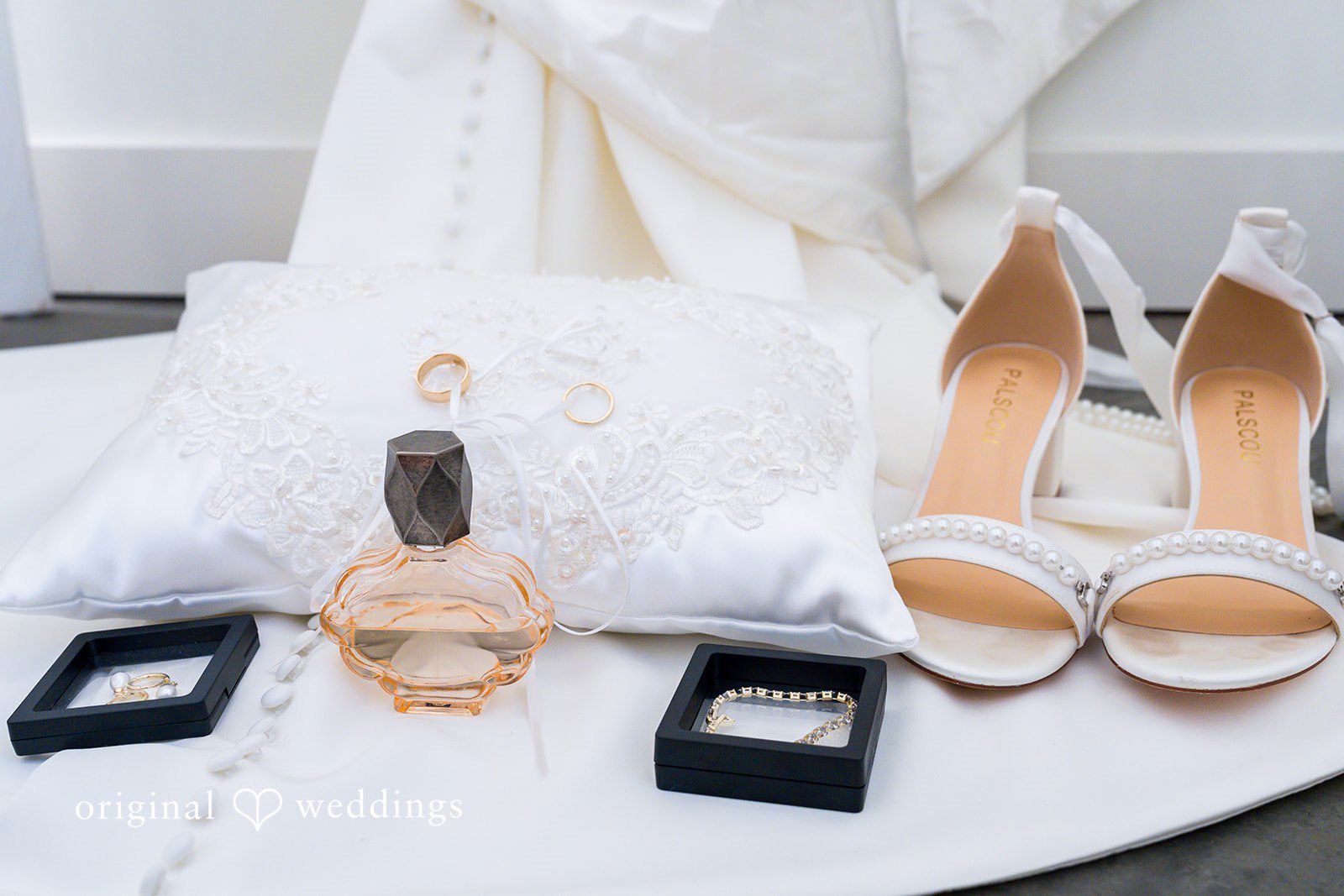 Emily + Ridge Bridal shoes rings and wedding accessories at Spruce Hill