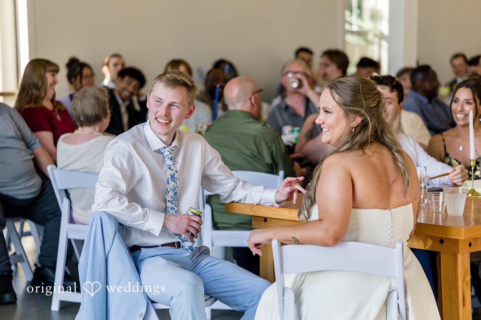 Emily + Ridge Emotional wedding speech delivered during the reception at Spruce Hill