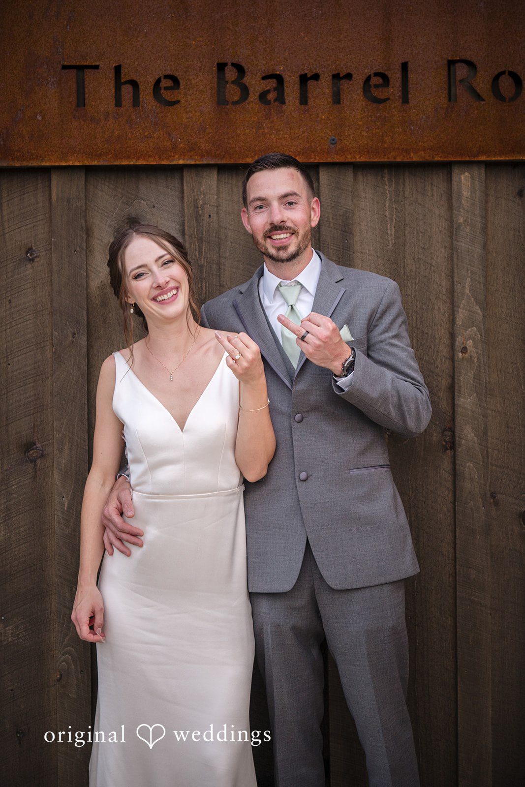 Laura + Robert Stunning portrait of the couple